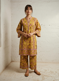 Swades amber cotton Co Ord Set