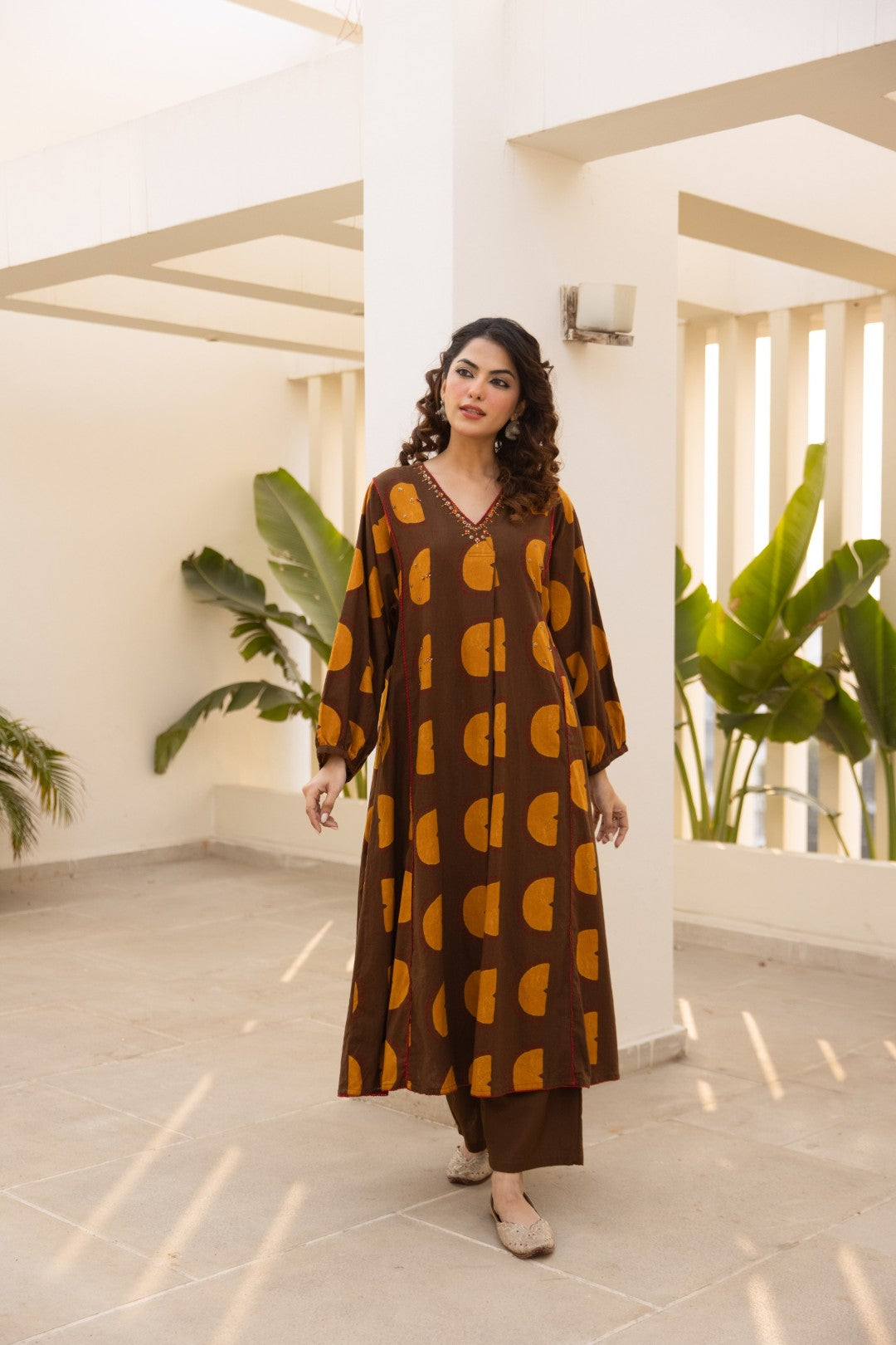 Karen Hazel Cotton Kurta Pant Set