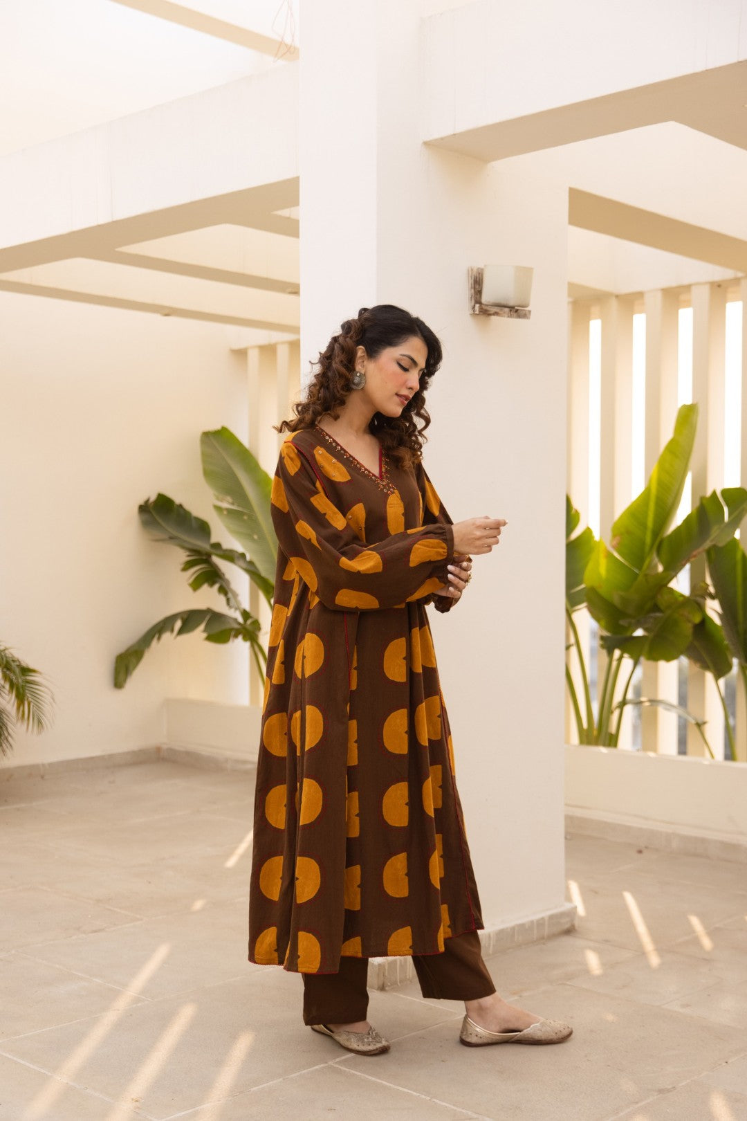 Karen Hazel Cotton Kurta Pant Set