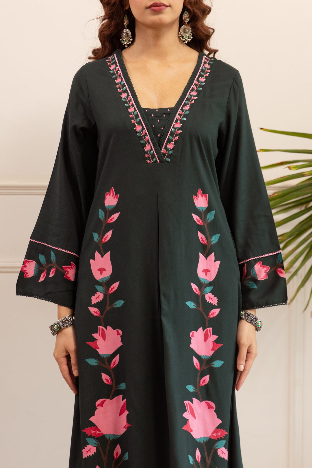 Sonpal Emerald printed kurta pant set