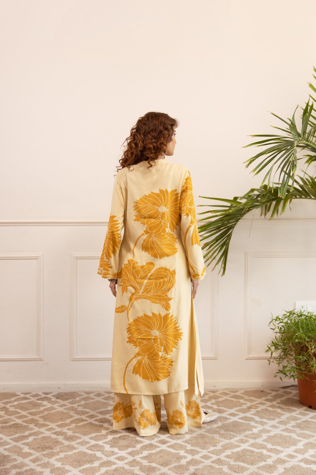 Sonpal corn printed Kurta pant set