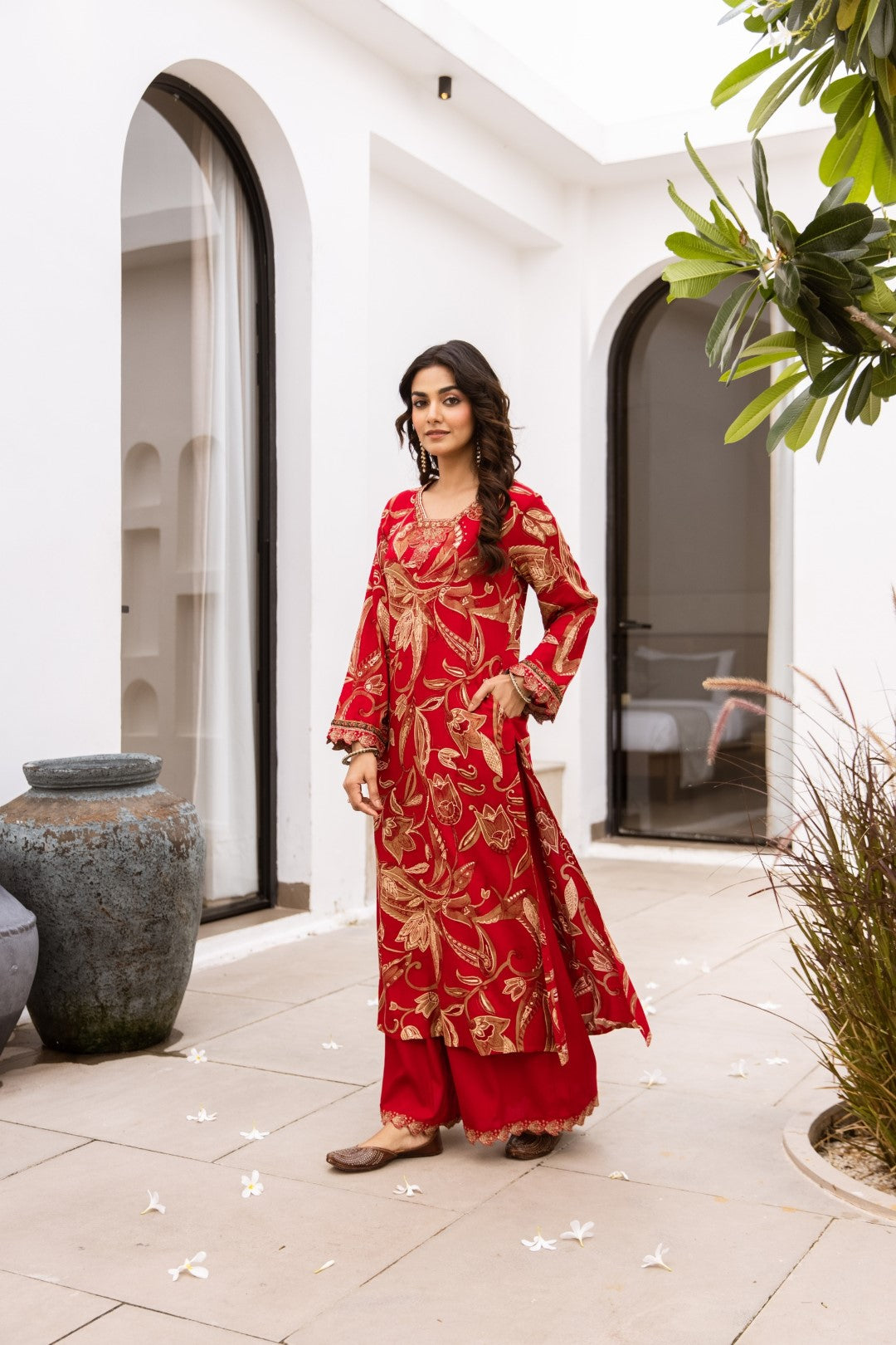 Toran vermi printed kurta set