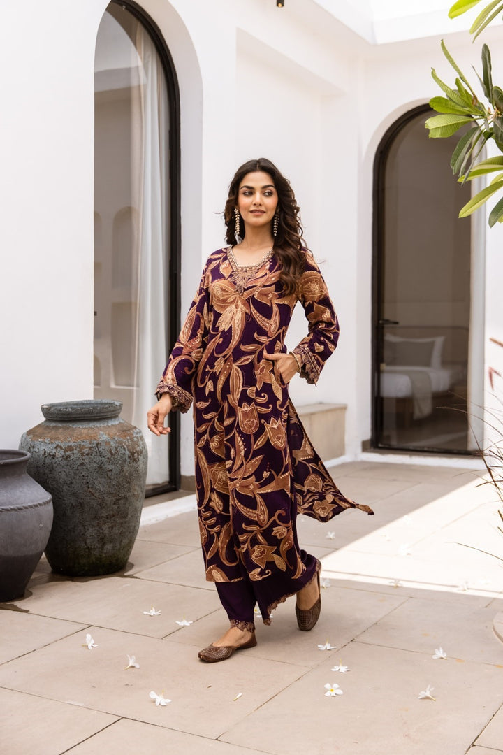 Toran Eclipse printed kurta pant set