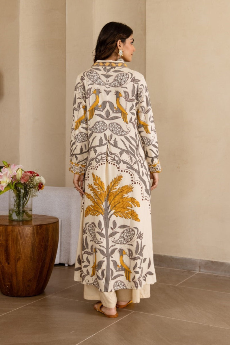 Stravi Daisy printed kurta pant set