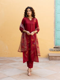 Saisha brink premium digital print suit set