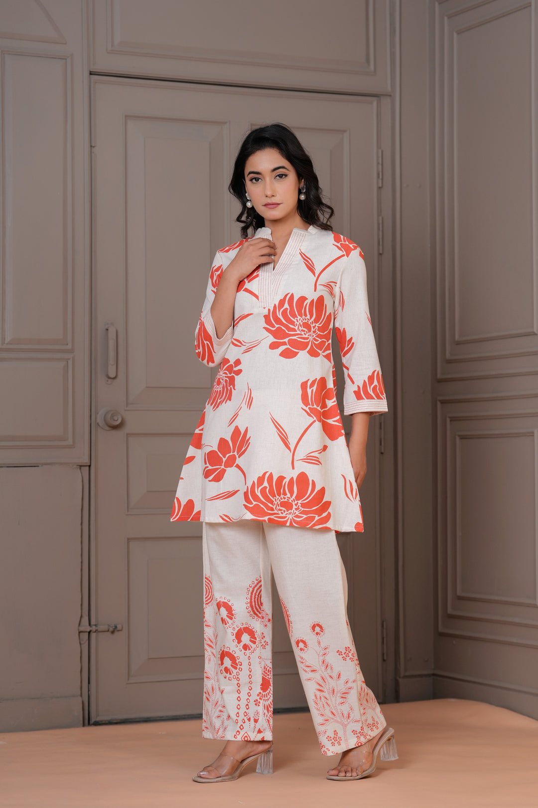 Maurya kesari cotton printed Co-ord Set