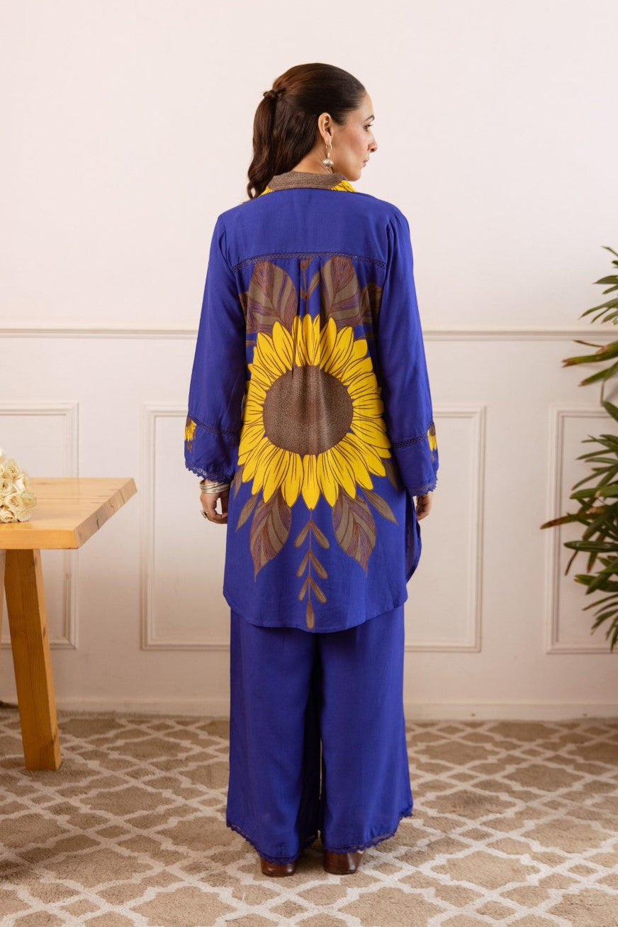 Stravi Aquatic printed co-ord set