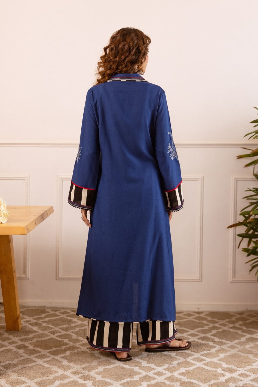 Stravi Azure printed co-ord set