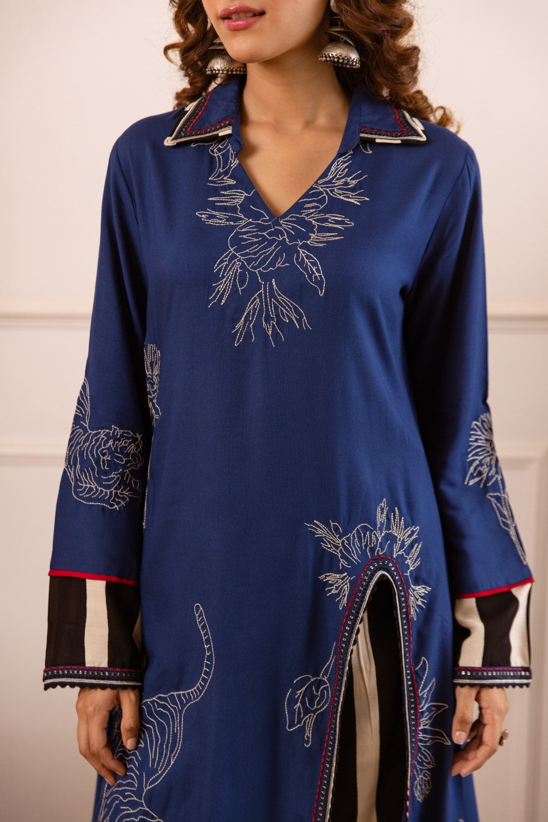 Stravi Azure printed co-ord set