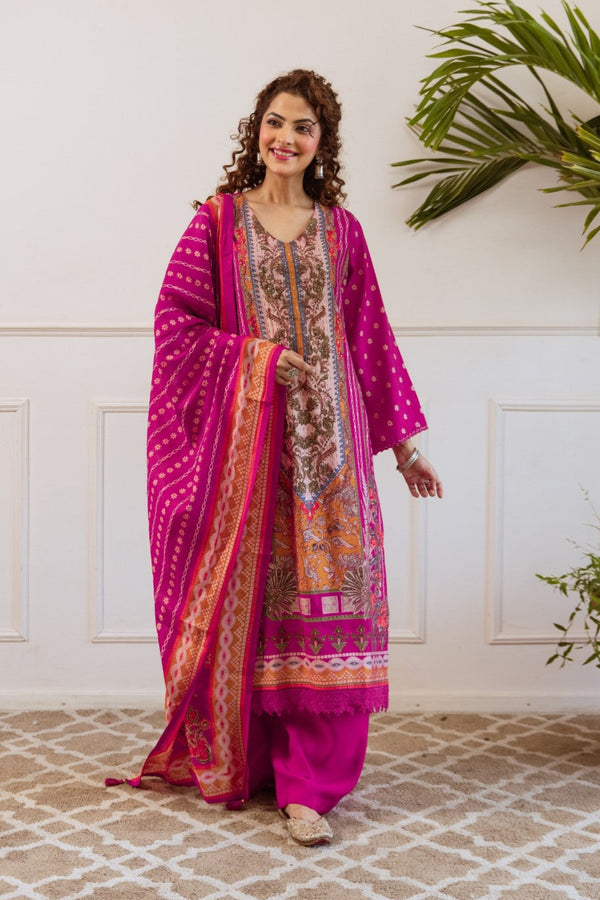 Bakul Blush Premium Suit set