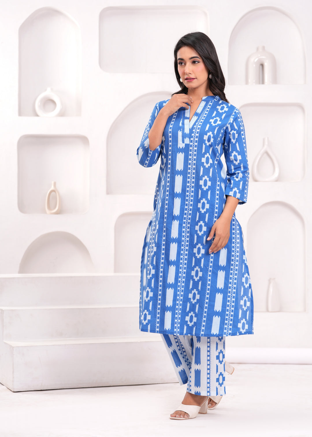 Maurya Trypan Printed Kurta Pant Set