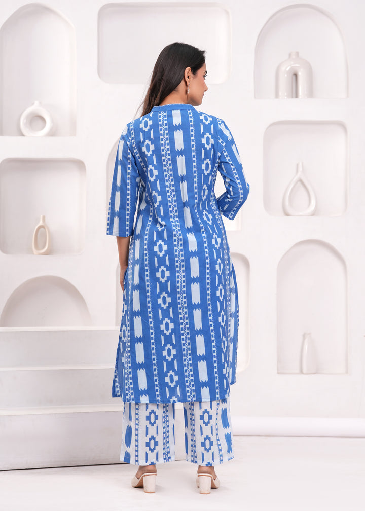 Maurya Trypan Printed Kurta Pant Set