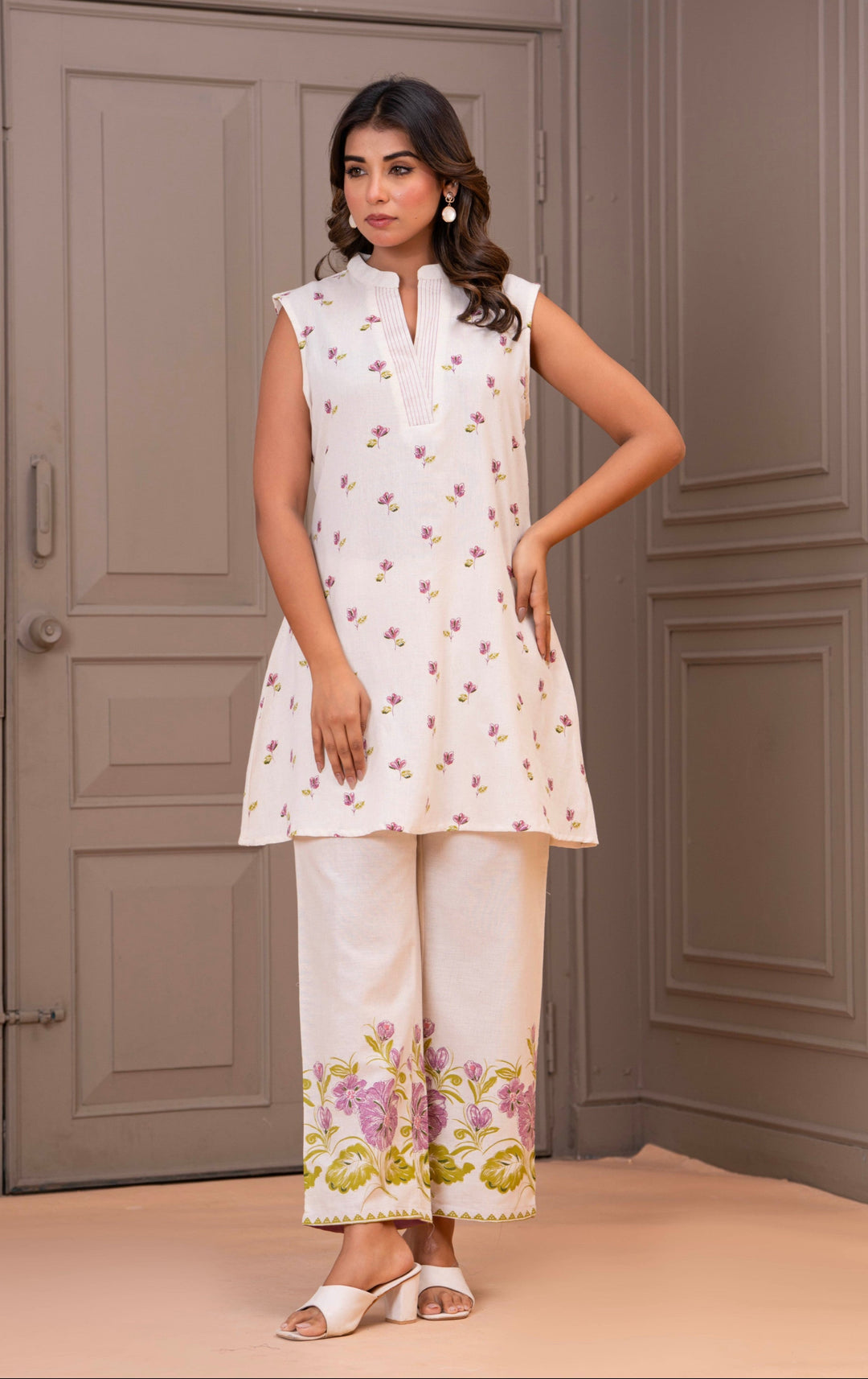 Maurya Zinnia Cotton Co-ord Set