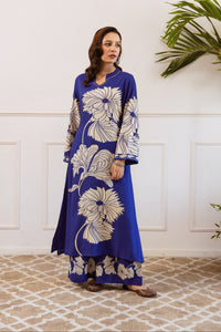 Bakul Spruce Digital Printed Kurta Pant Set
