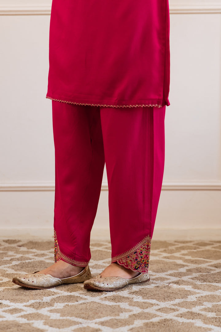 Kabool cameo embroidery co-ord set