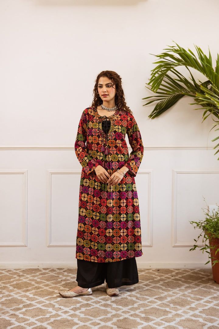 Sonpal raven kurta pant set