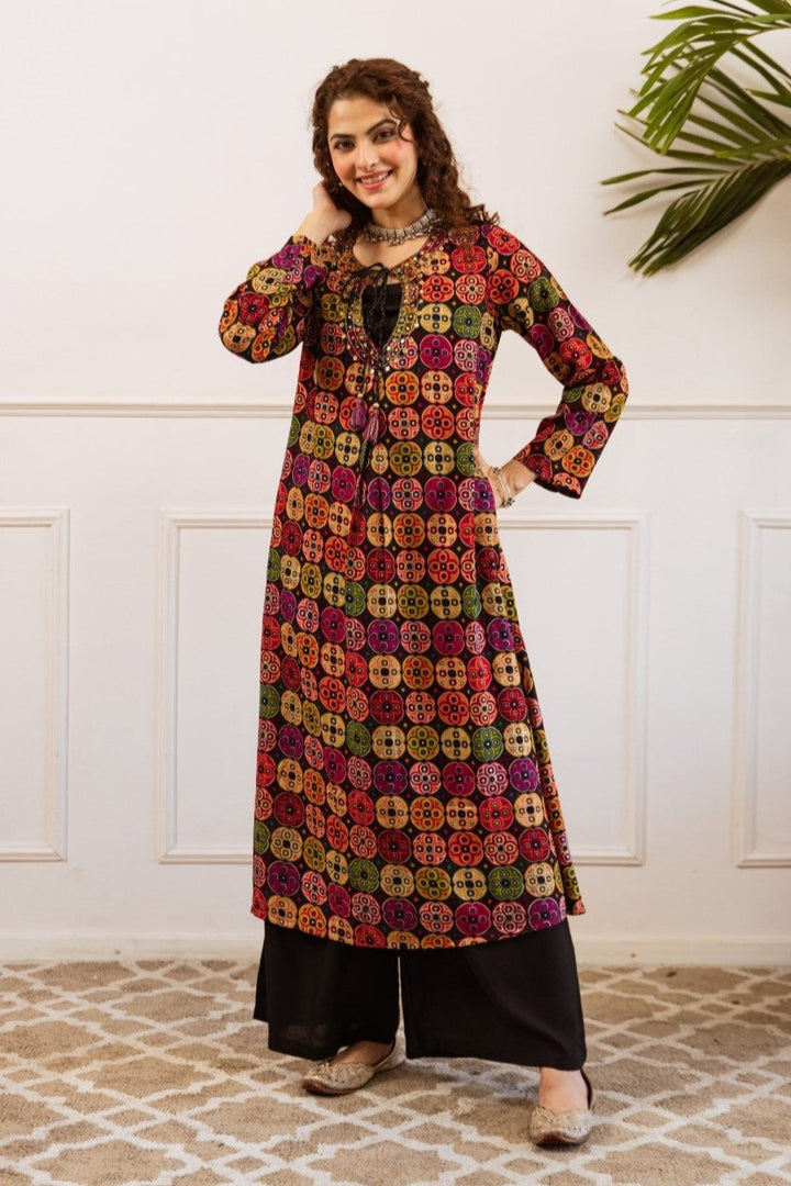 Sonpal raven kurta pant set