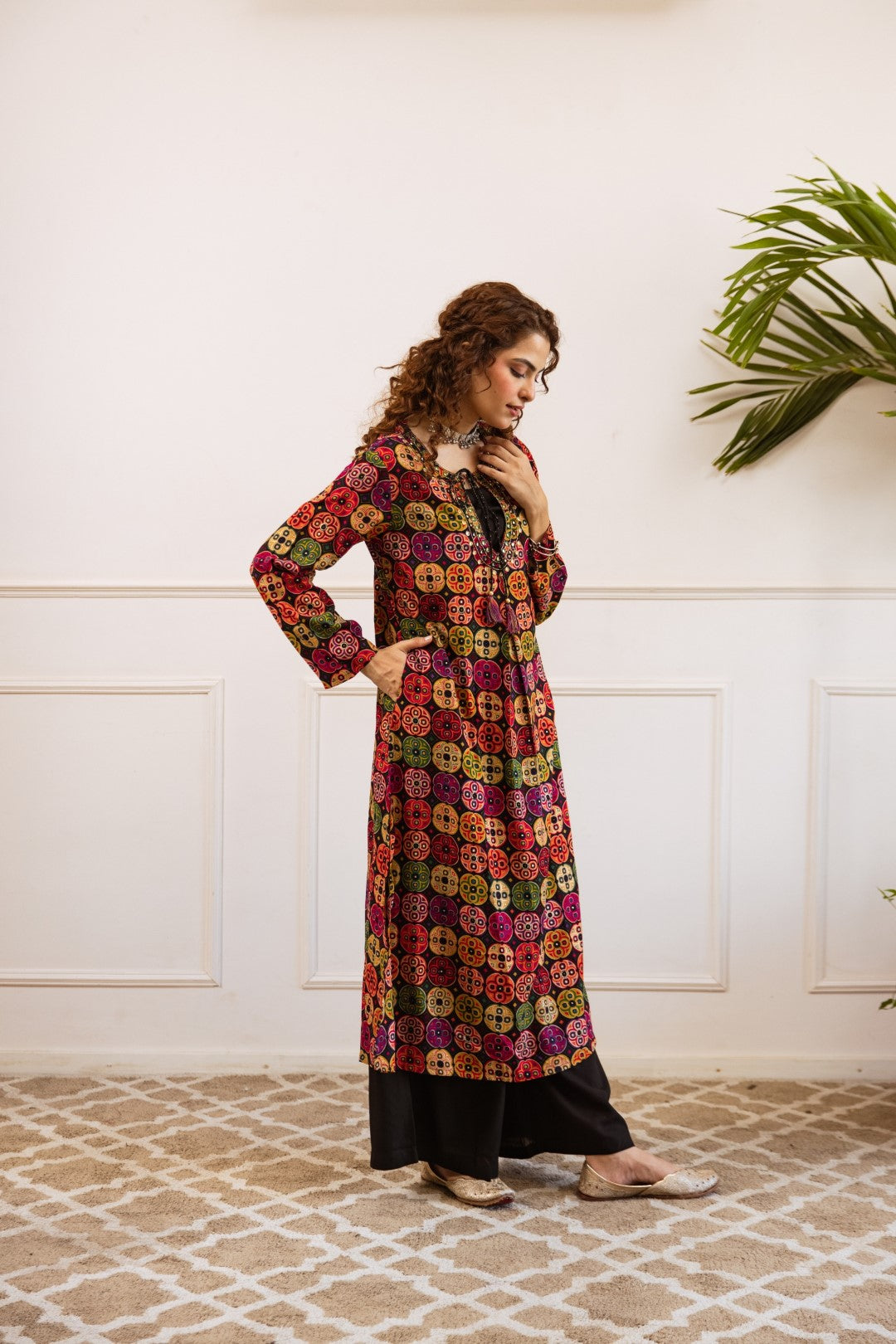 Sonpal raven kurta pant set