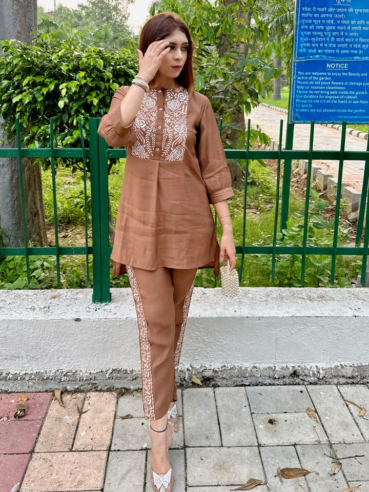 Veronica Peanut Co-ord Set