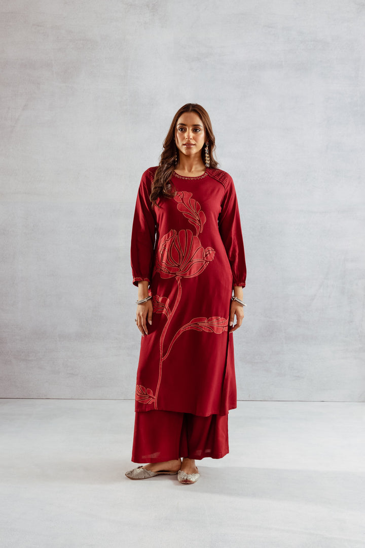 Bakul Ruby Printed Kurta Pant Set