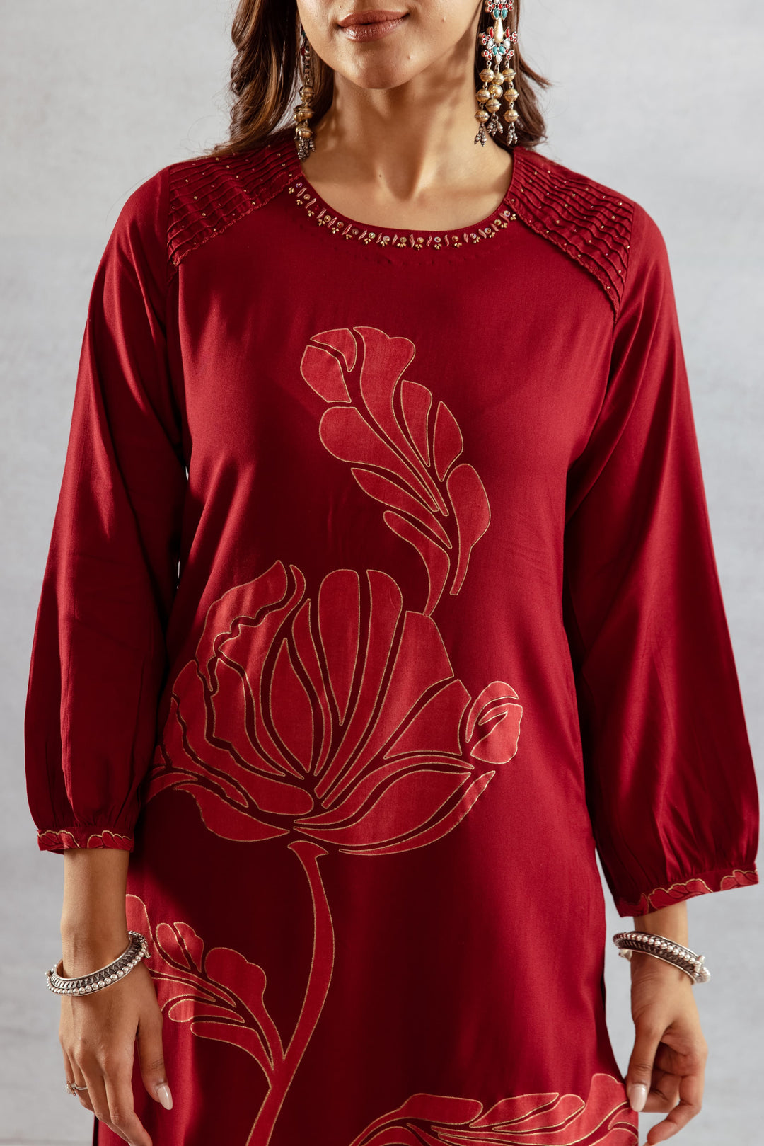 Bakul Ruby Printed Kurta Pant Set