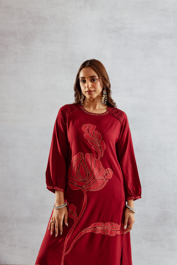 Bakul Ruby Printed Kurta Pant Set