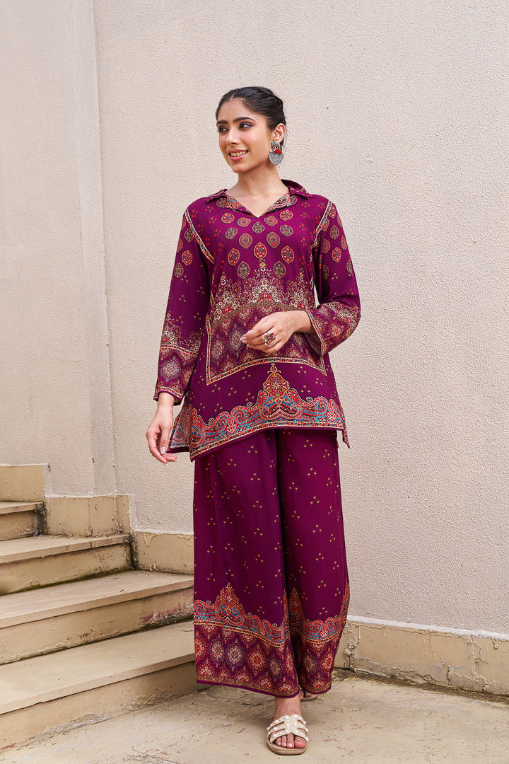 Kabool Jam printed co-ord set