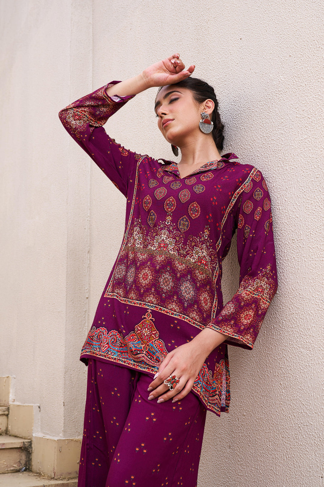 Kabool Jam printed co-ord set