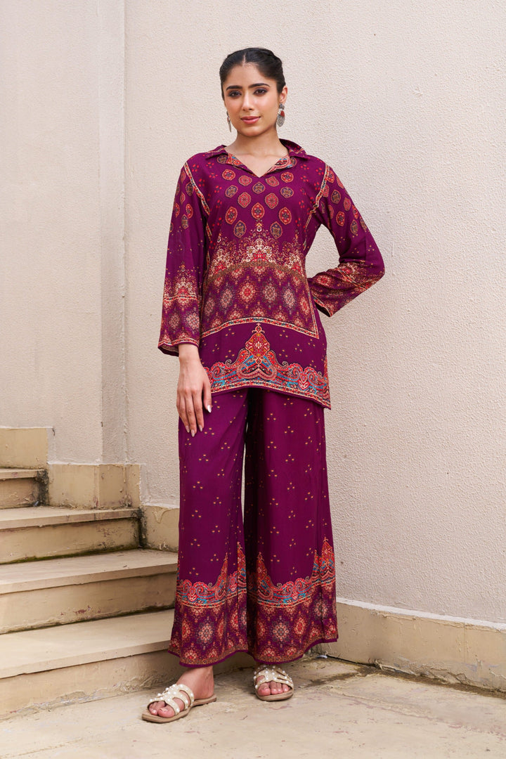 Kabool Jam printed co-ord set