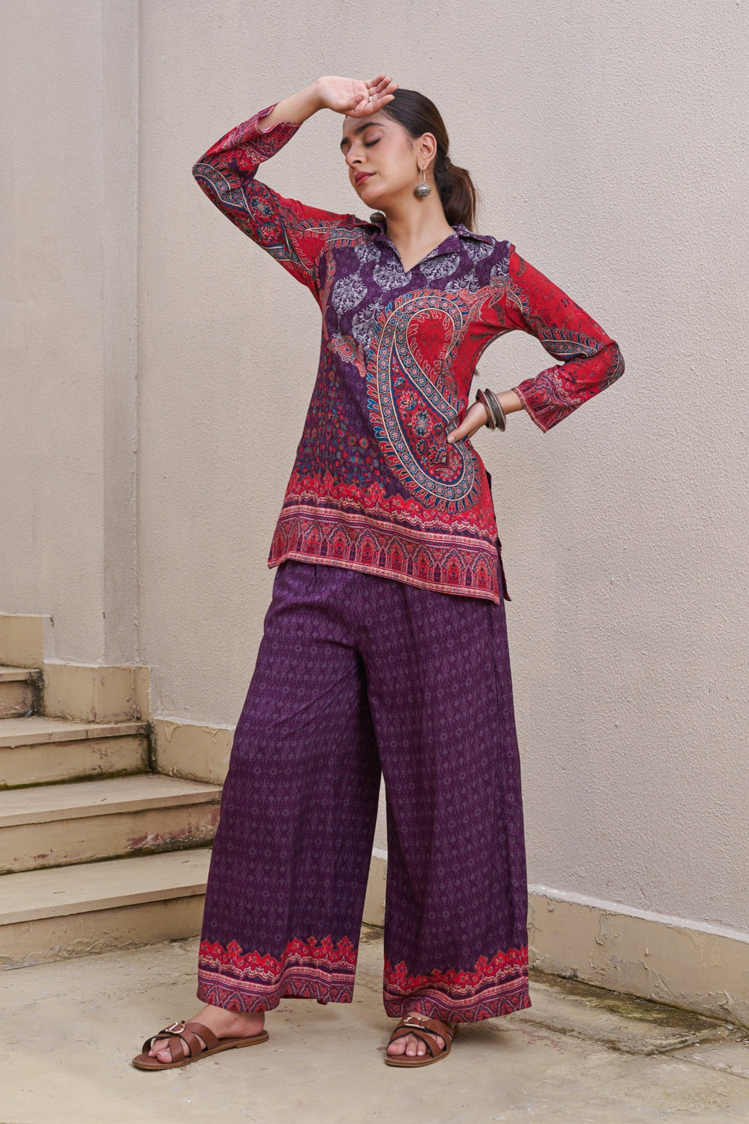 Kabool Eclipse Printed Co-ord Set