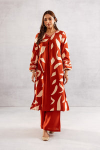 Bakul Lava Digita Print Kurta Pant set