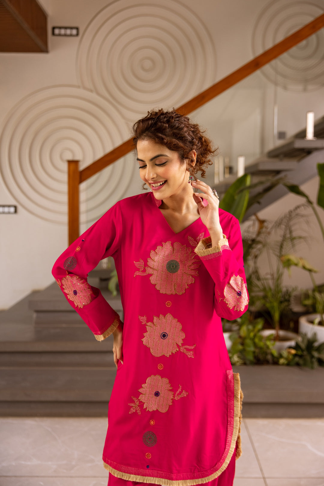 Sonpal cameo work co-ord set