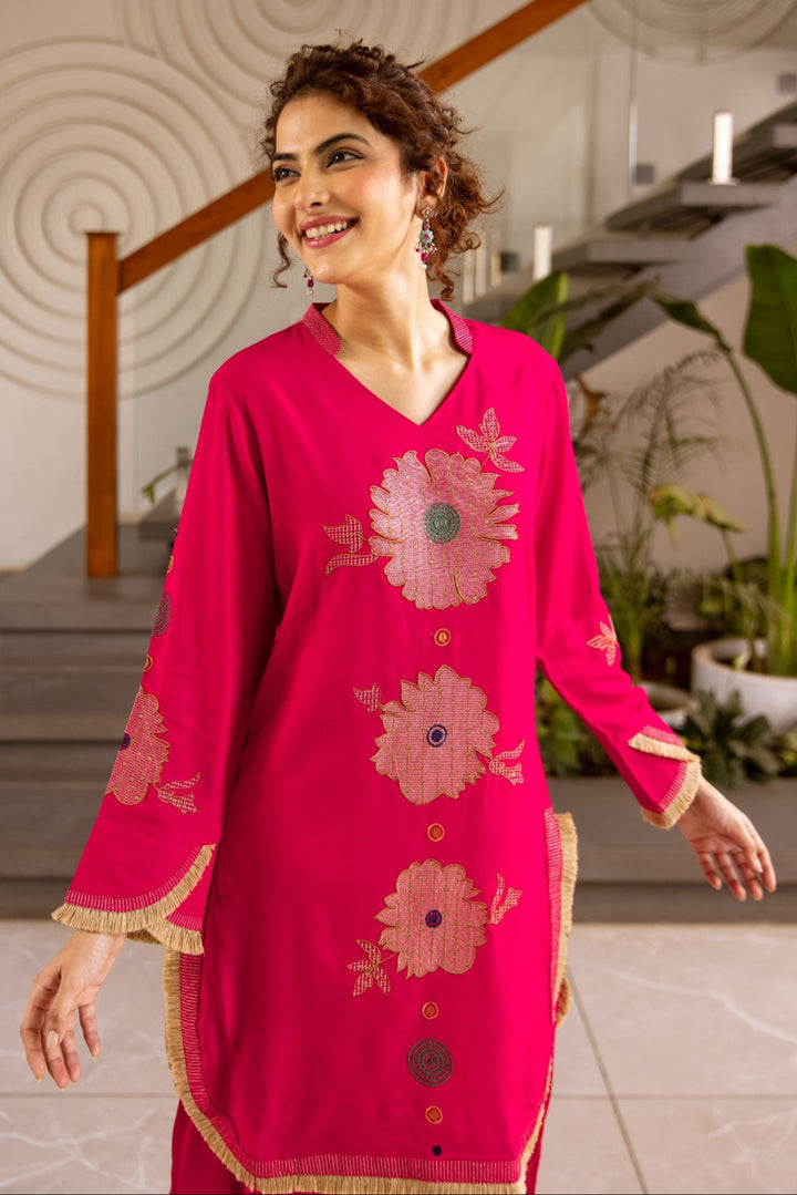 Sonpal cameo work co-ord set