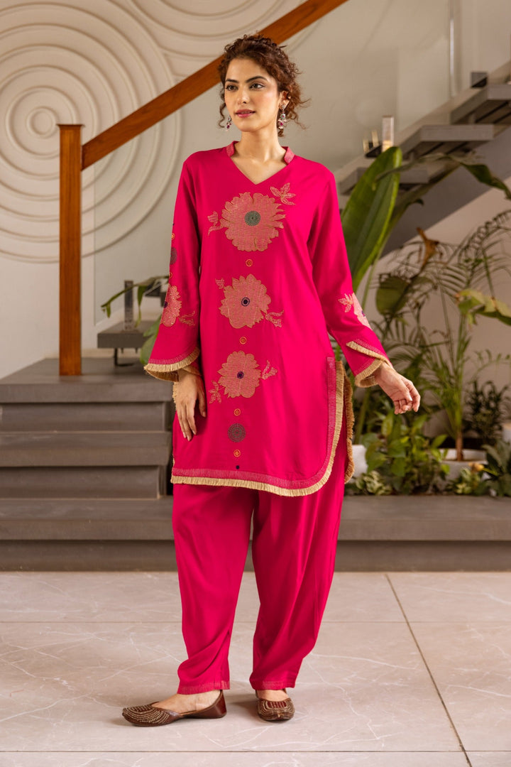 Sonpal cameo work co-ord set