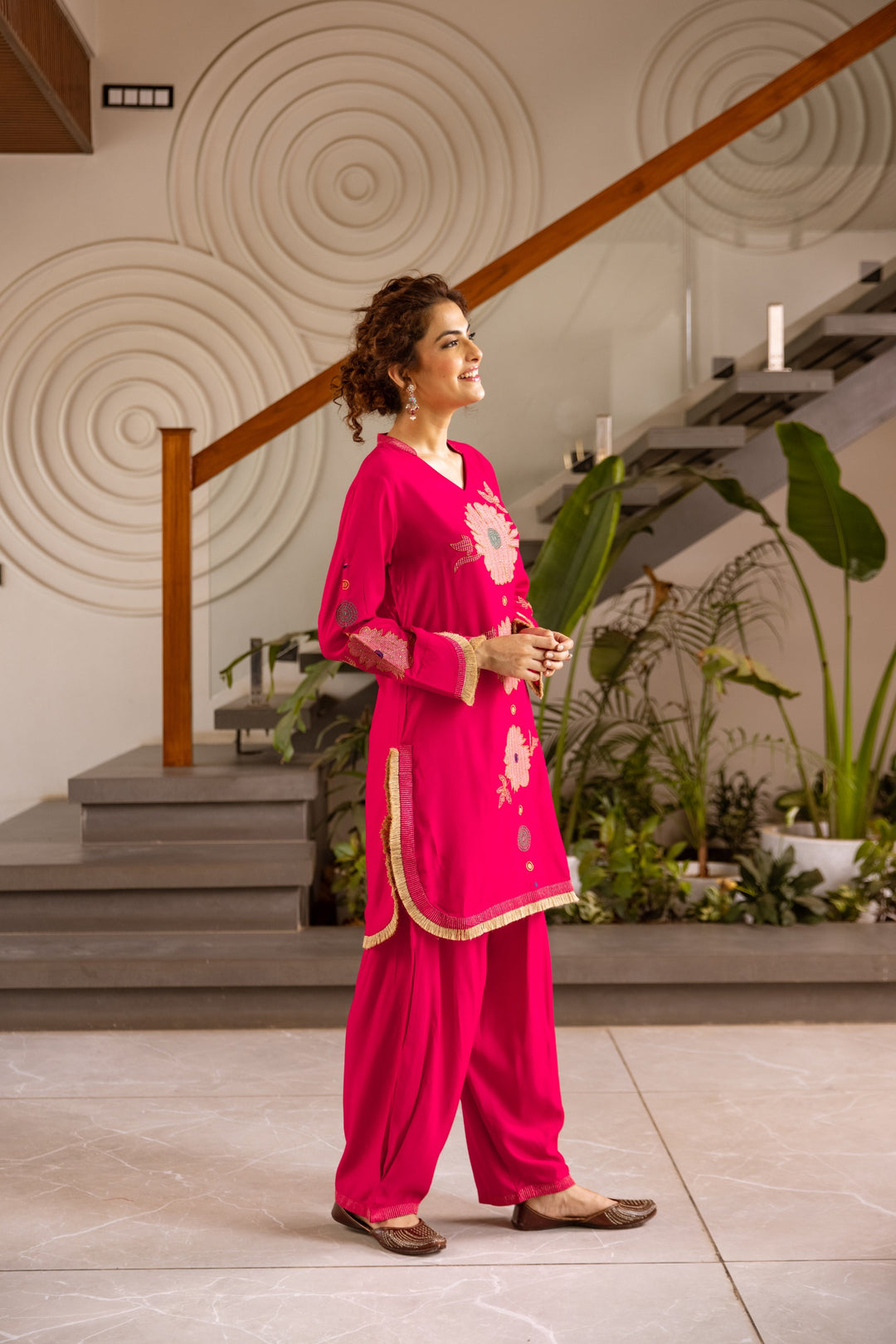 Sonpal cameo work co-ord set