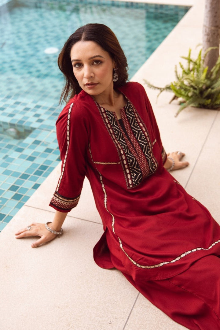 Stravi brink cotton co-ord set