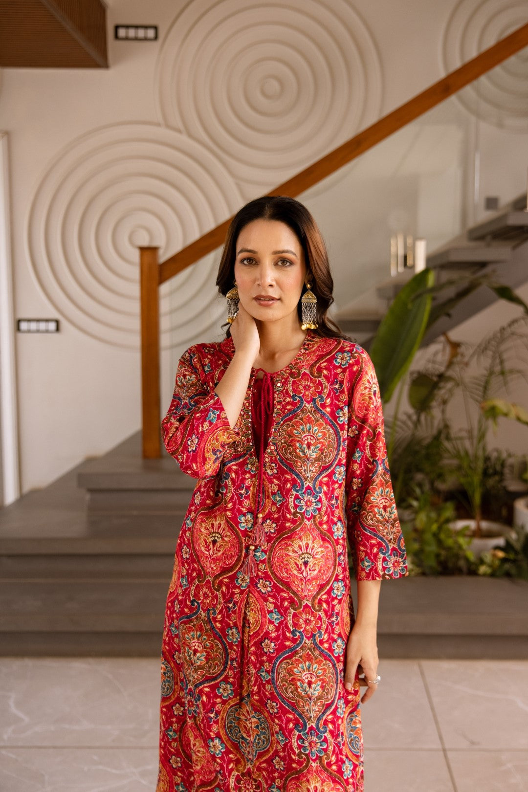 Sonpal Vibrant printed kurta pant set