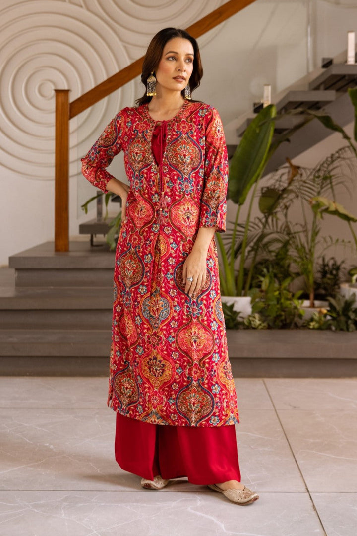 Sonpal Vibrant printed kurta pant set