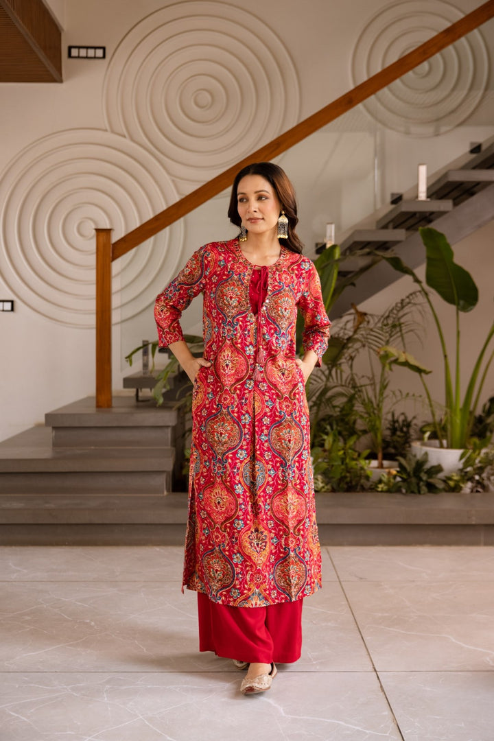 Sonpal Vibrant printed kurta pant set