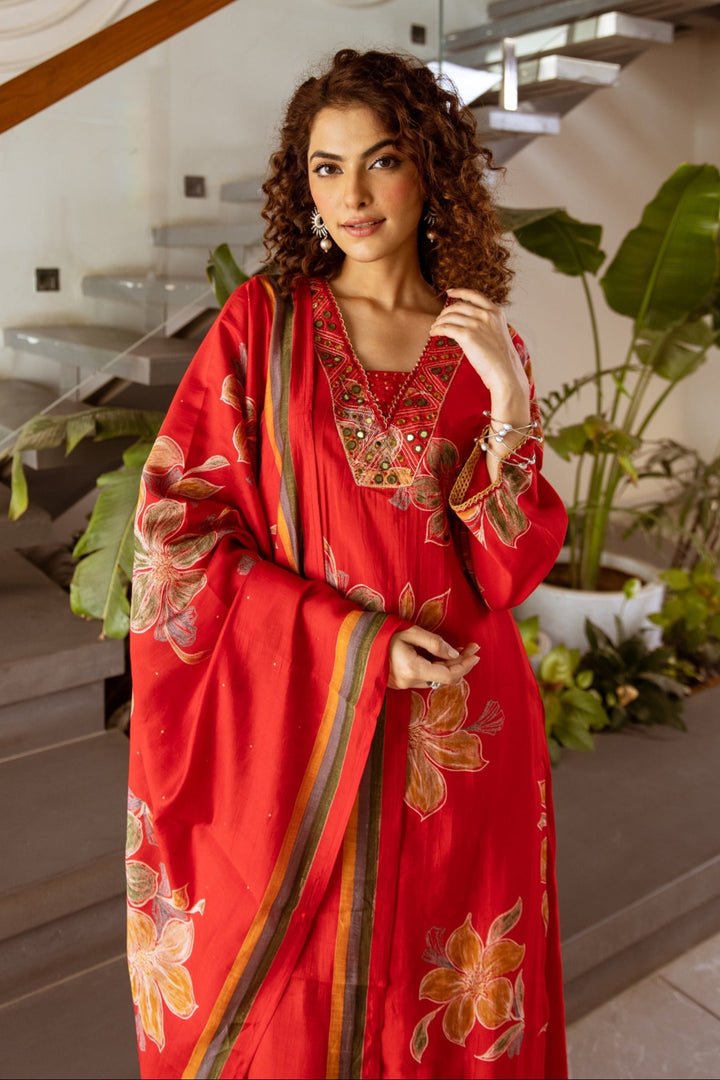 Kabool Mahagony Work Suit set
