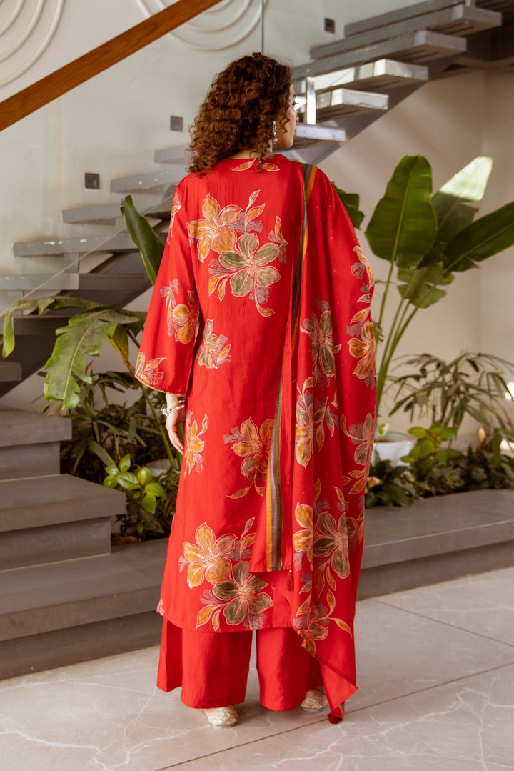 Kabool Mahagony Work Suit set