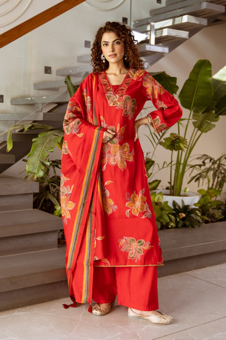 Kabool Mahagony Work Suit set