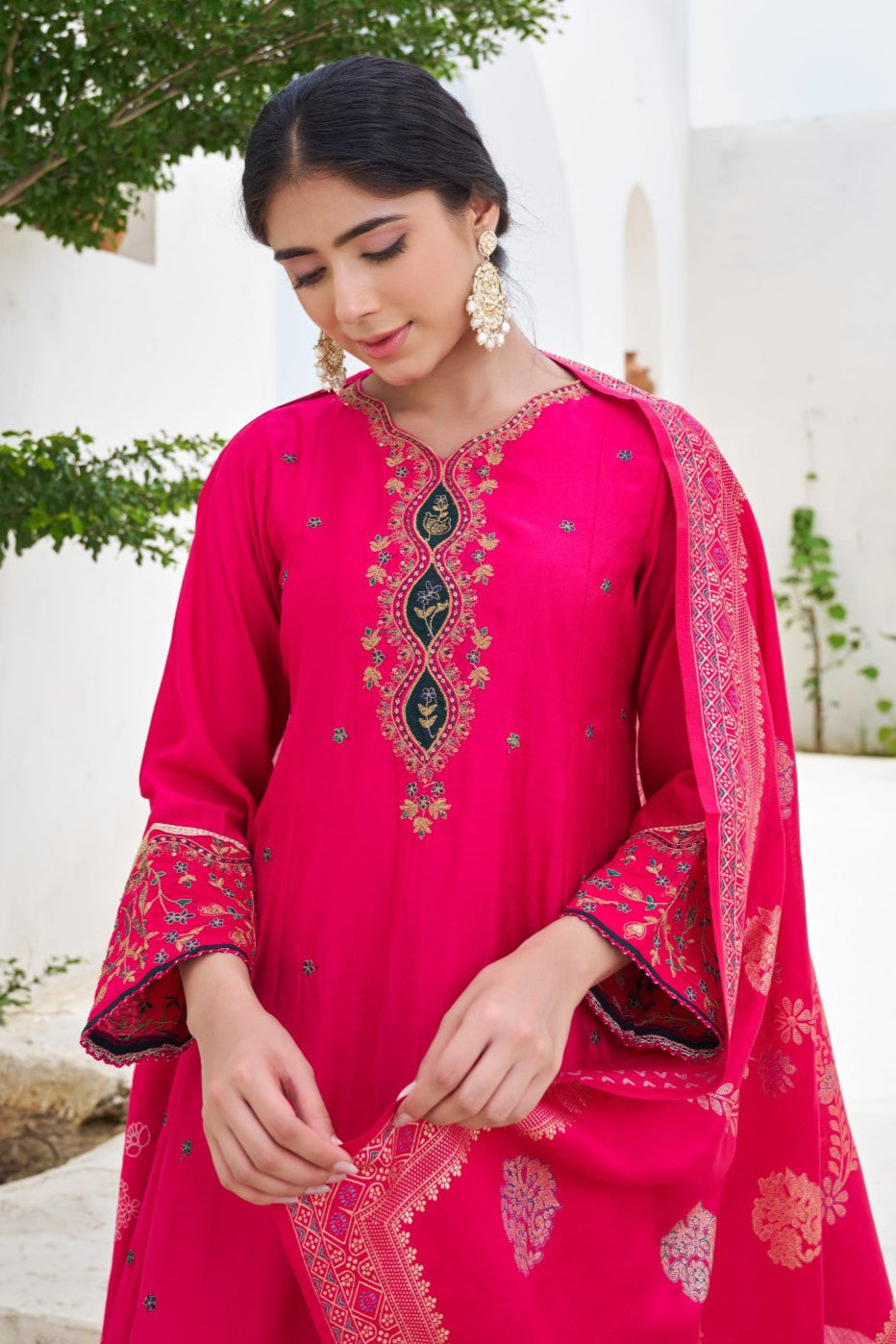 Sonpal rouge full work suit set