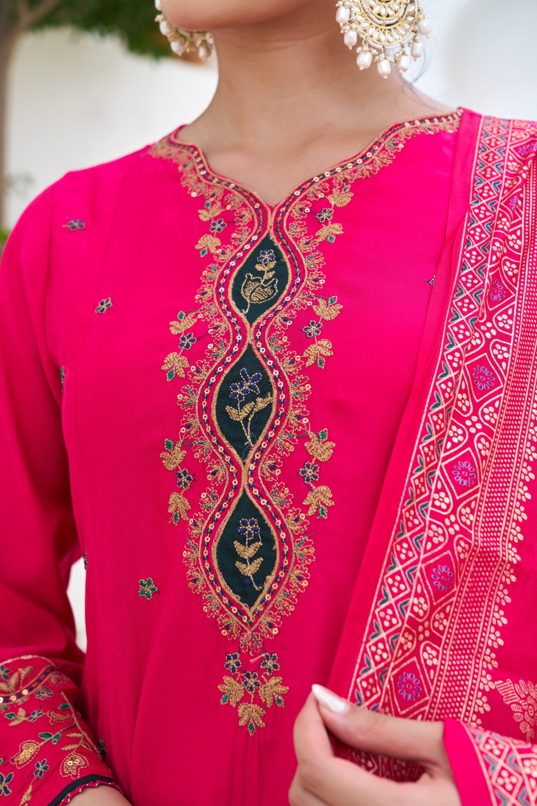 Sonpal rouge full work suit set