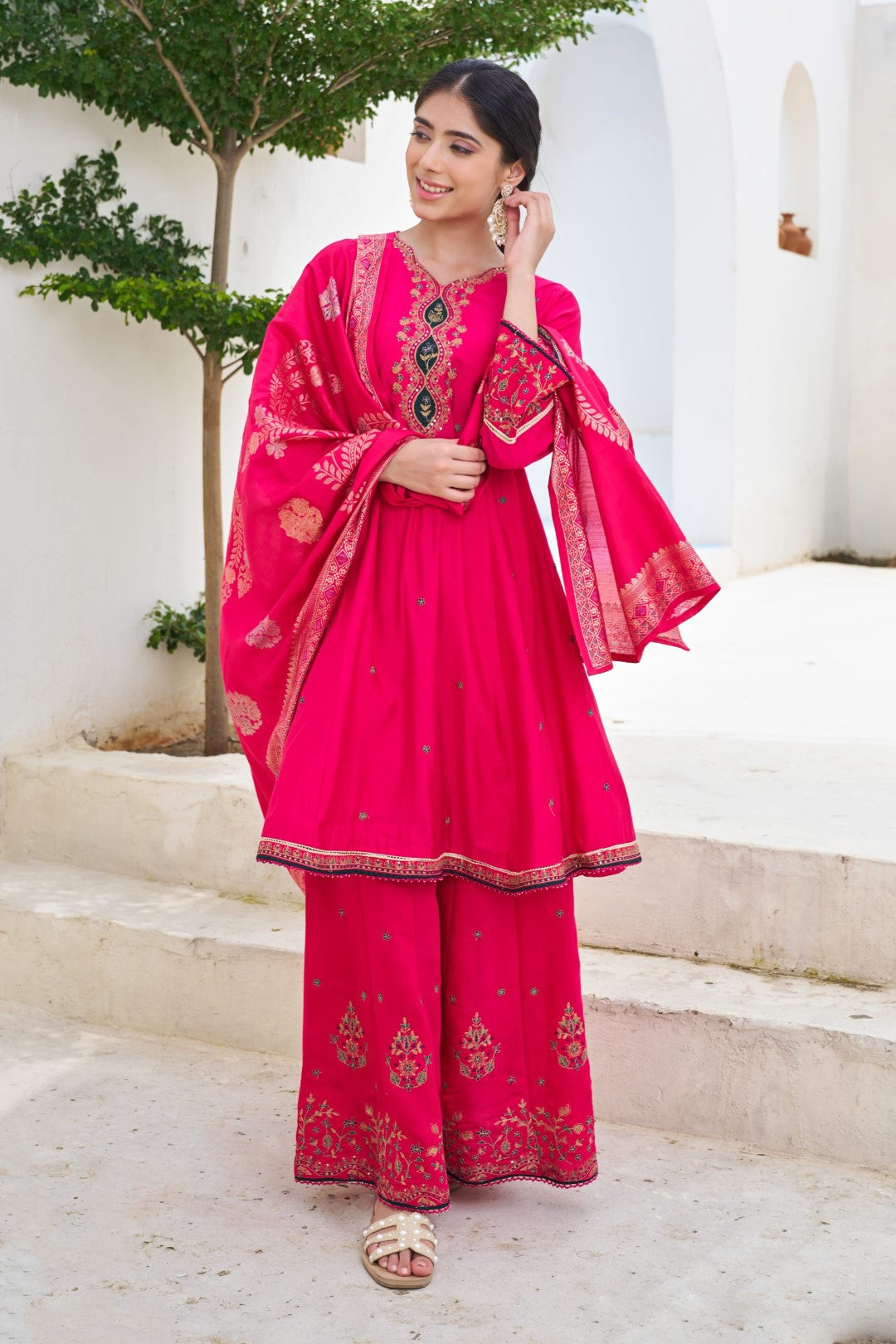 Sonpal rouge full work suit set