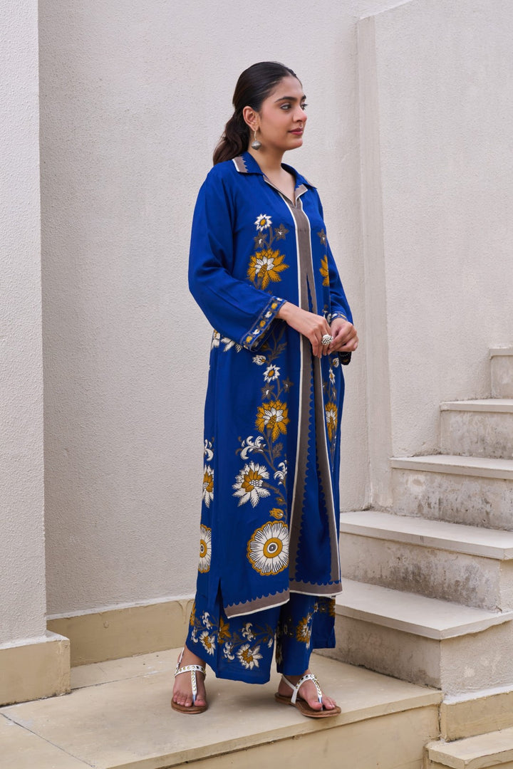 Sonpal tiffany printed kurta pant set