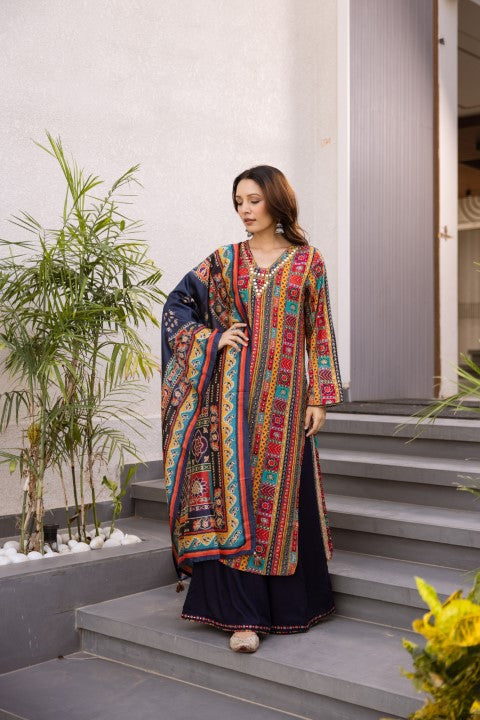 Kabool Azuvibe Cotton Suit set