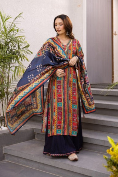 Kabool Azuvibe Cotton Suit set