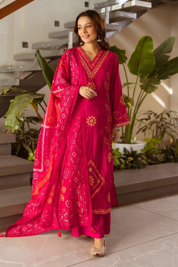 Stravi Ruby Work Suit Set