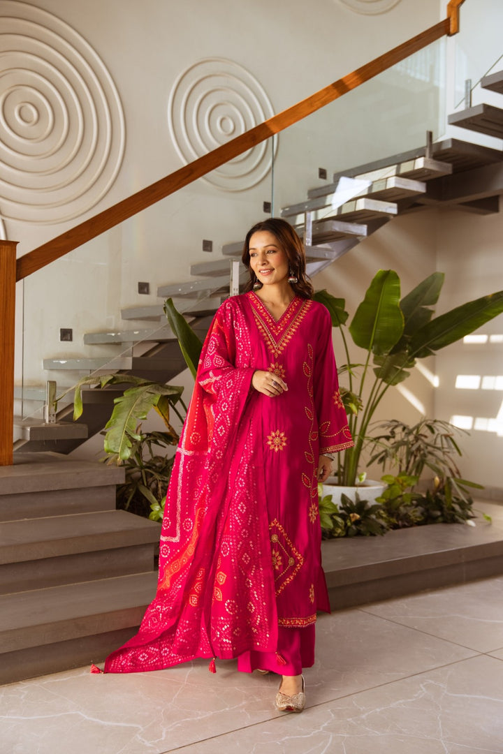 Stravi Ruby Work Suit Set